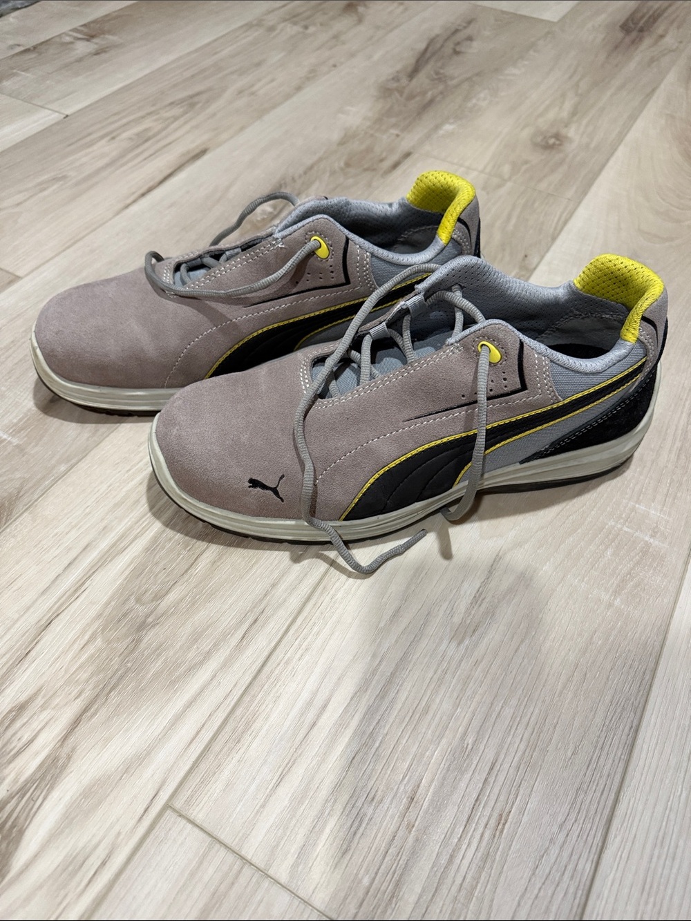 Puma Men’s steel toe work sneakers